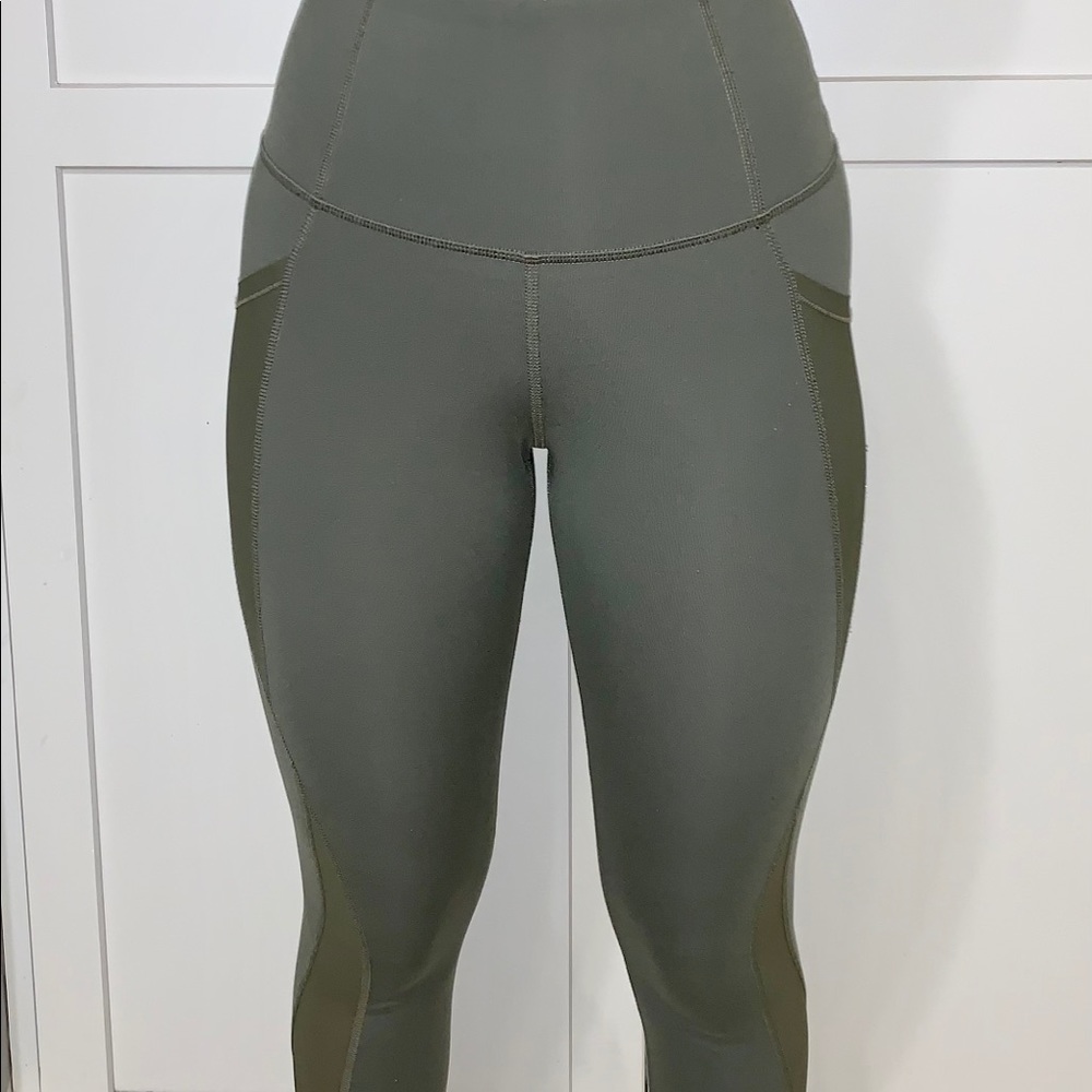 Olive Green Leggings